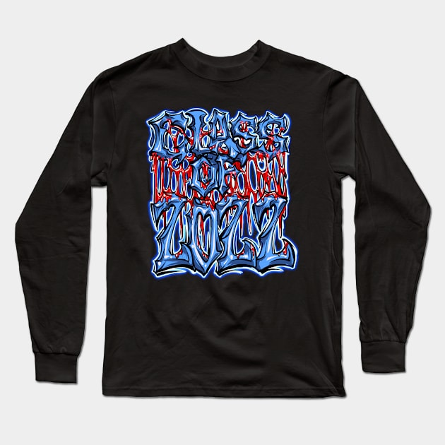 Class of 2022 blue Long Sleeve T-Shirt by Shawnsonart